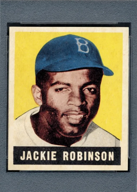 1948 Leaf Jackie Robinson Rookie #79