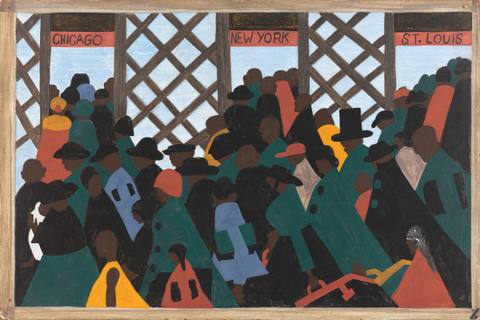 Jacob Lawrence’s “The Migration Series”