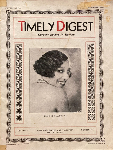 Timely Digest, First Black-Owned Magazine (1931)
