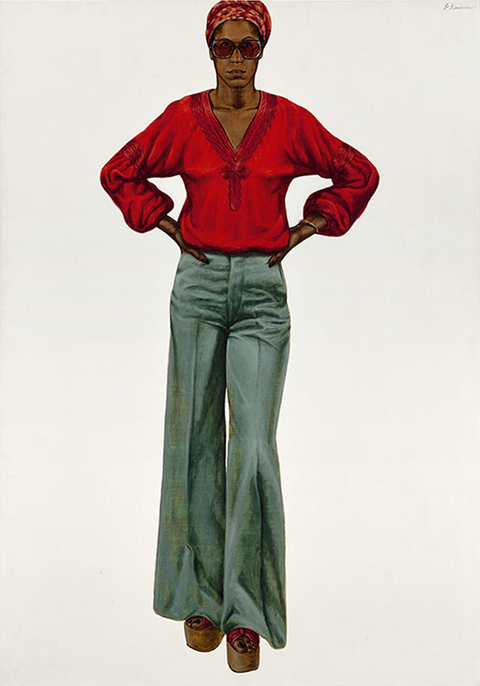Barkley L. Hendricks, "Brenda P" (1974)