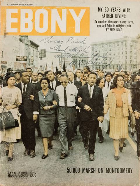 Martin Luther King Jr. Autographed Ebony, May 1965