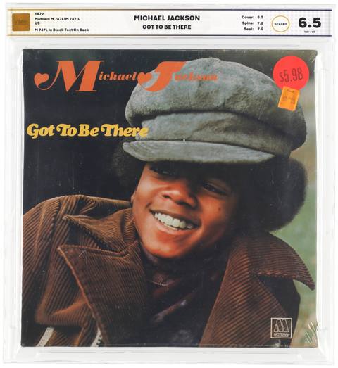 Michael Jackson 1972 “Got To Be There” Sealed LP – VG+/VG 6.5