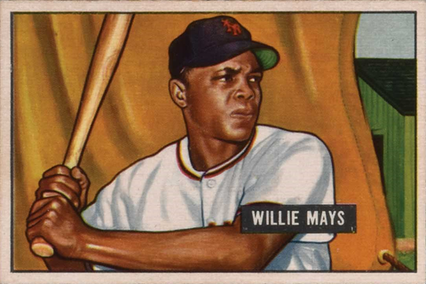 Willie Mays 1951 Bowman #305 Rookie Card