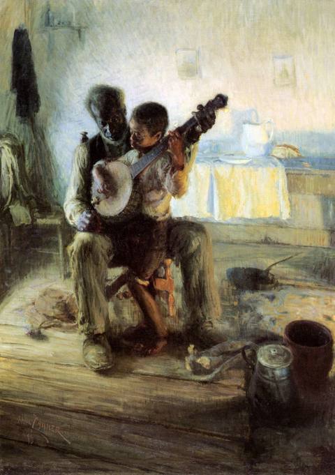 Henry Ossawa Tanner, The Banjo Lesson (1893)