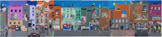Romare Bearden – The Block (1971) — view 2