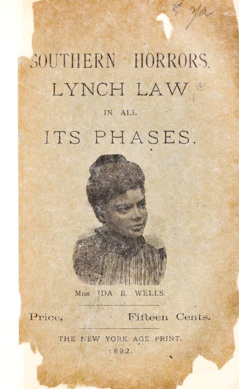Ida B. Wells Anti-Lynching Pamphlet (1892)