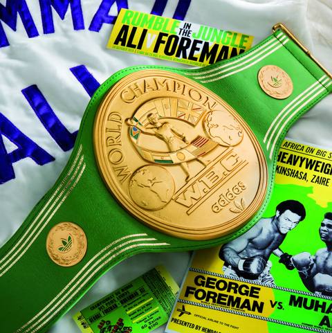 Ali’s 1974 WBC Belt – “Rumble in the Jungle” Victory