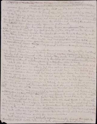 Zora Neale Hurston Draft Pages from a Major Work — view 3