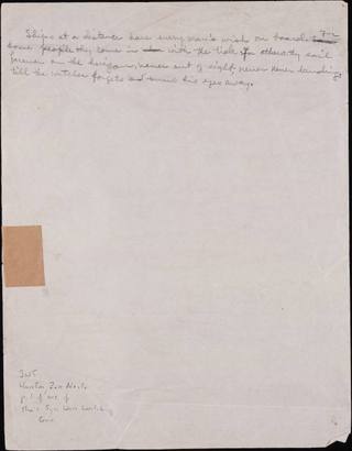 Zora Neale Hurston Draft Pages from a Major Work — view 5