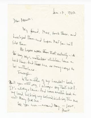 James Baldwin Manuscript Letter on Race and America — view 4