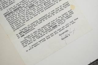 Malcolm X Typed Letter Signed ("Malcolm X"), February 2, 1965 — view 2