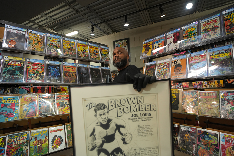 Collector Phillip Thompson Unveils Joe Louis’s Rare Comic Legacy