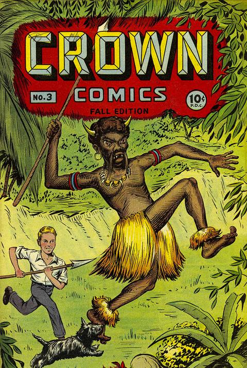 Crown Comics #3 (1945) cover