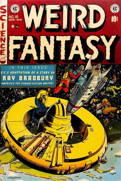 Weird Fantasy #18 (1953) cover