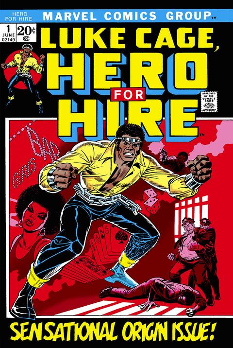 Luke Cage: Hero for Hire #1 (1972) cover
