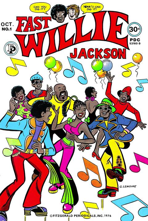 Fast Willie Jackson #1 (1976) cover