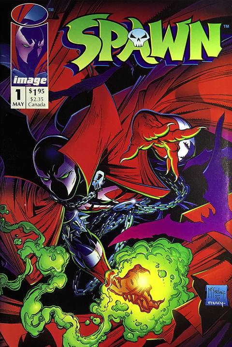 Spawn #1 (1992) cover