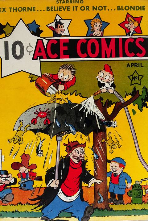 Ace Comics #1 (1937) cover
